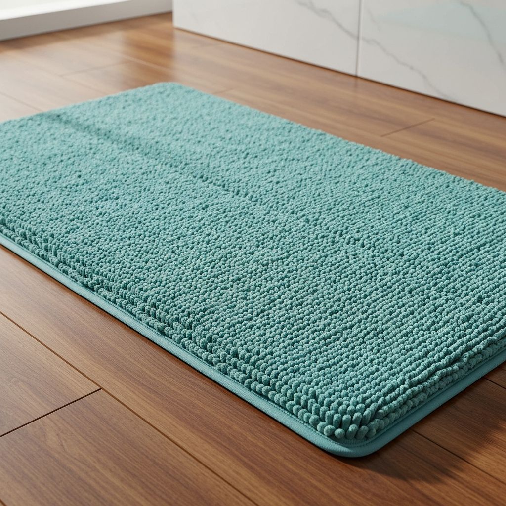 Gorilla Grip Plush Bathroom Rug Mat - Bathroom organizer storage solution - Check price on Amazon