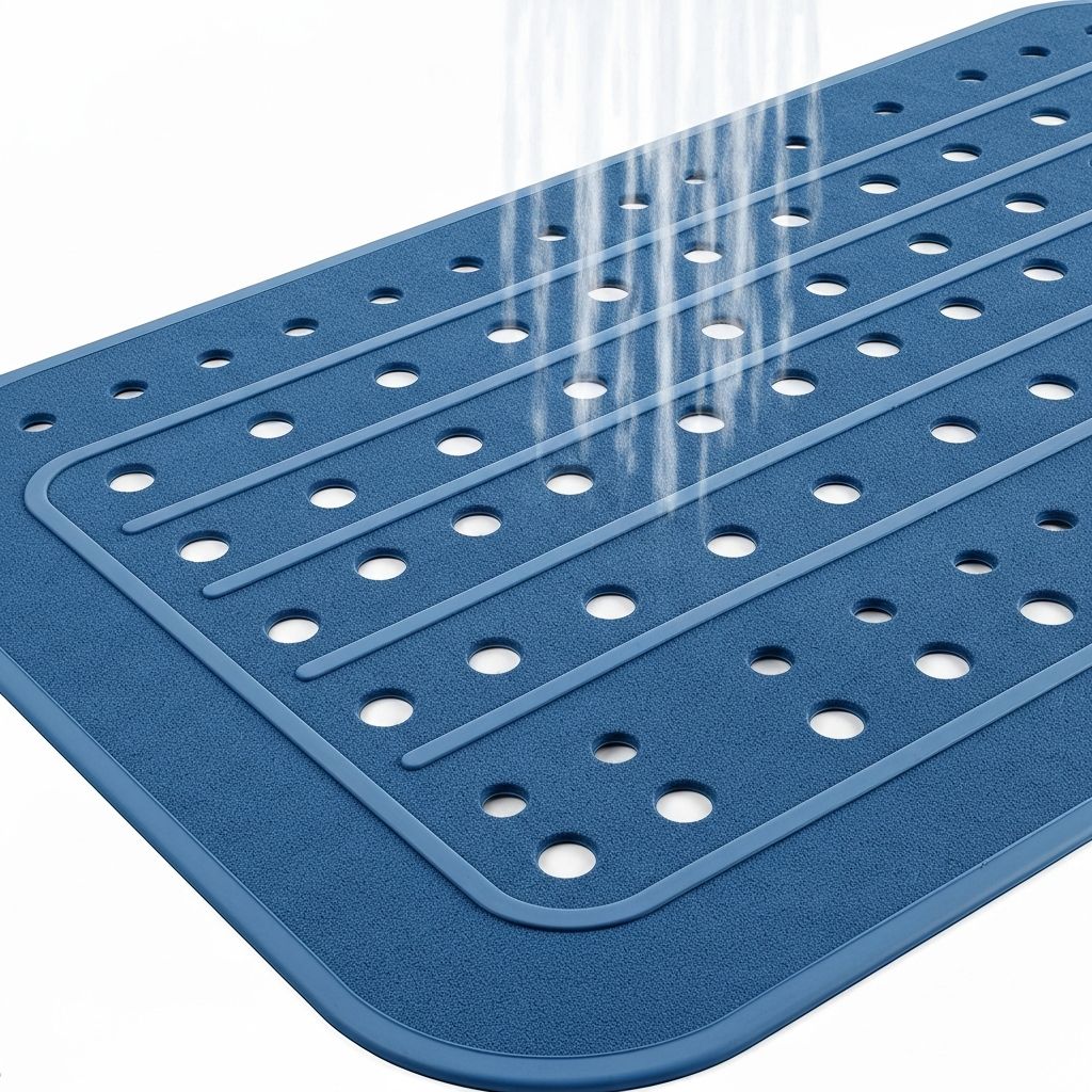 Gorilla Grip Shower and Bath Mat - Bathroom organizer storage solution - Check price on Amazon