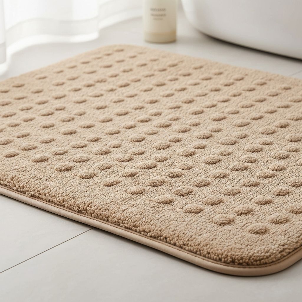 Olanly Absorbent Bathroom Rug - Machine Washable - Bathroom organizer storage solution - Check price on Amazon